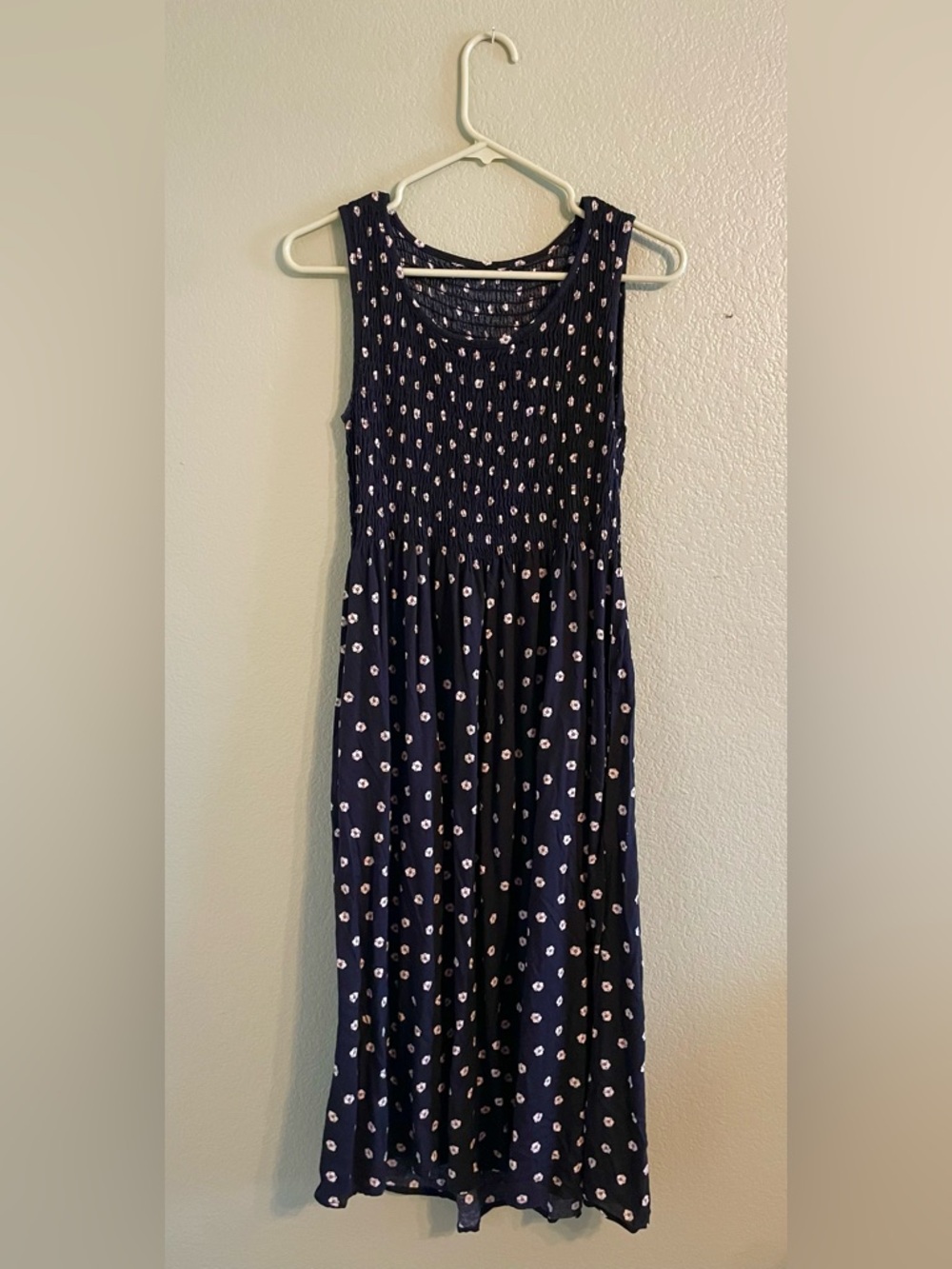 Black Floral Sleeveless Maxi Dress
